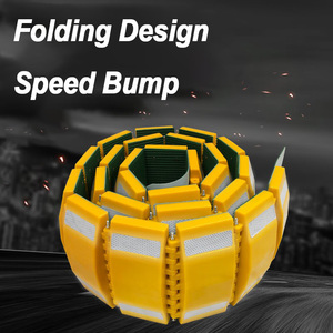 Coche Camión Vehículo Carretera <span class=keywords><strong>Calles</strong></span> Estacionamiento Control <span class=keywords><strong>de</strong></span> tráfico Plegable temporal Enrollar portátil Retráctil Speed Bump - Product Image 5