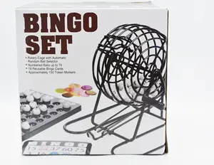 Lồng Kim Loại 6 Inch Và 8 Inch Trò Chơi BIngo Bóng Đánh Số Giá Rẻ Lồng Bingo