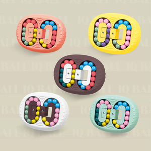 Cubo Rotante Magico Giocattolo per <span class=keywords><strong>Età</strong></span> 2-4 Anni e 5-7 Anni, Trottola Antistress per Adulti e Bambini con <span class=keywords><strong>Autismo</strong></span> - Product Image 1