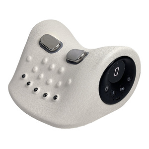 Oem nhiệt EMS điện Cổ và Vai massage gối với nhiệt rung động cho đầu cổ tử cung kéo Massager - Product Image 5