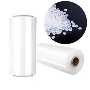 Wrap Stretch Film Transparent Plastic Filme Strech Thick Plastic LLDPE Blow Molding Soft Industrial Grade 1500m Morden