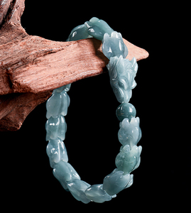 Venta caliente Natural A-grade <span class=keywords><strong>Jade</strong></span> Blue Water Pulsera <span class=keywords><strong>de</strong></span> quilla tridimensional Tipo <span class=keywords><strong>de</strong></span> hielo <span class=keywords><strong>Jade</strong></span> Pulsera <span class=keywords><strong>de</strong></span> hombre al por mayor - Product Image 6