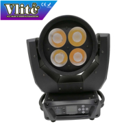 4 Luces LED Láser de Superficie de 50W con Cabezal Móvil RGB 540 Pan/Tilt y Control DMX512 de 16 Canales