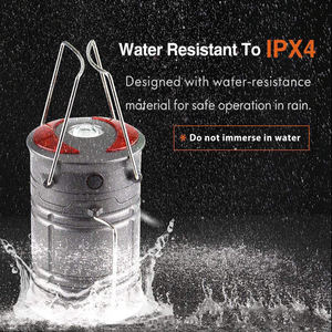 USB ricaricabile LED campeggio lanterna dimmerabile luce calda portatile a <span class=keywords><strong>ricarica</strong></span> <span class=keywords><strong>solare</strong></span> <span class=keywords><strong>lampada</strong></span> da esterno per uso giardino - Product Image 2