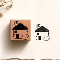 Tampon en caoutchouc en bois personnalisé – Conception sur mesure pour loisirs créatifs, scrapbooking, emballage de petites entreprises, branding, cadeau esthétique