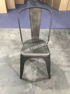 كرسي توليكس أسود/أبيض/أزرق/خمر ، كرسي مطعم صناعي معدني توليكس لتناول الطعام ، مقعد بار مقهى بستول - Product Image 3