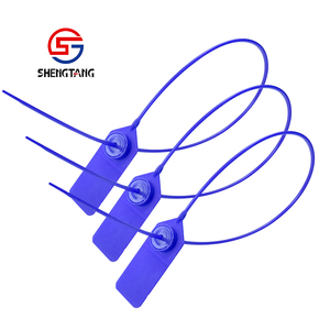 St8021 tùy chỉnh số Con dấu nhựa 350mm/400mm giả mạo rõ ràng con dấu nhựa tag an toàn dùng một lần RFID nhựa container con dấu - Product Image 6