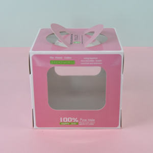 กล่องเค้กเบนโตะใสขนาด 6 8 10 12 14 นิ้ว พร้อมหน้าต่างด้านบนและด้าน<span class=keywords><strong>ข้าง</strong></span> กล่องกระดาษคราฟท์อย่างดีสำหรับใส่อาหารและเค้ก - Product Image 1