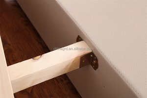 Tùy Chỉnh Màu Sắc Giường Thiết Kế Gỗ Nữ Hoàng Kích Thước Và Giường Đơn Cơ Sở Nền Tảng Mềm Khung Giường - Product Image 6