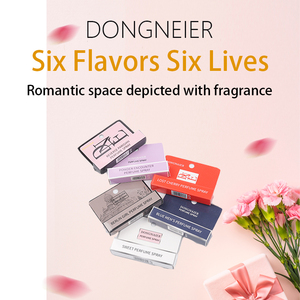 DONGNAIER Parfum léger longue durée, 6 échantillons miniatures de parfum, vaporisateur original 5 ml, format voyage, portable, unisexe - Product Image 4