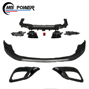 Diffuseur d'échappement avant/arrière pour voiture, accessoire extérieur, carrosserie pour bmw classe S W222, <span class=keywords><strong>S63</strong></span>, S65, B700, matériau - Product Image 3