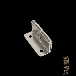 Charnière de type H Jingmao 41 mm, épaisseur 1 mm, en fer plaqué argent, montage en surface pour panneau de 13 mm - Product Image 4