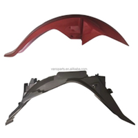 Accessoires WANOU CRUX Couvercle en plastique ABS CRUX110 YD110D Pièces de carrosserie de motos Ailes latérales de boîte de chaîne d'aile