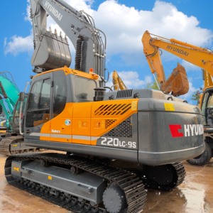อะไหล่ใหม่ 95% รถขุดไฮดรอลิกแบบตีนตะขาบ Hyundai 220LC-9S รับประกัน 1 ปี รถขุดมือสอง Hyundai 220-9S 220-9 220 215 225 305LC-9T - Product Image 3
