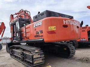 Excavatrice Hitachi ZX490LC d'occasion, peinture d'origine, moteur en excellent état (DX60, DX75), prix bas pour la construction et l'agriculture, en stock – Vente chaude - Product Image 2