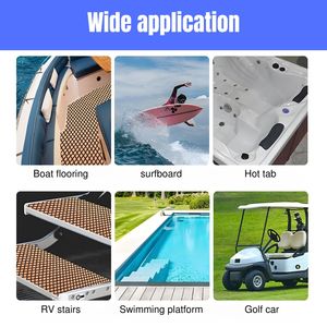 Высококачественный Противоскользящий морской синтетический настил из искусственного тикового дерева - Product Image 4