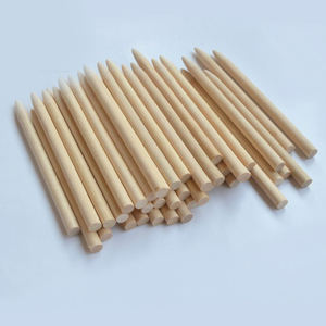 Bâton en <span class=keywords><strong>bois</strong></span> naturel, bâtons de stylet en <span class=keywords><strong>bois</strong></span> pour dessiner <span class=keywords><strong>sur</strong></span> des papiers d'art à gratter, Logo gravé au laser - Product Image 2