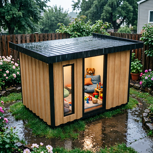 Cabane de jardin pour enfants préfabriquée, design sûr, espace de jeu extérieur, matériaux durables, montage facile et rapide - Product Image 6