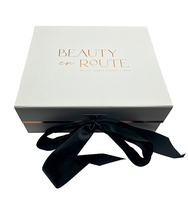 Boîte cadeau personnalisée de luxe en carton avec logo, fermeture magnétique et ruban, pour vin, perruques, extensions de cheveux, emballage pour demoiselles d'honneur