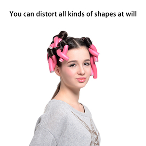 Vente directe usine – Bigoudis souples et flexibles en mousse personnalisés, 6 pièces/sac, sans chaleur, pour femmes - Product Image 3