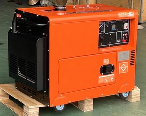 Groupe électrogène silencieux de haute qualité 3KW 5KW 6KW 10KW, groupe électrogène 10kva, prix du groupe électrogène portable insonorisé - Product Image 6