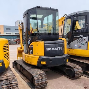 Second <b>Hand</b> Japan Excavator Machine Komatsu Pc55 Used Excavators <b>Mini</b> Excavator Small Digger Komatsu Engine CE Certified - Product Image 1
