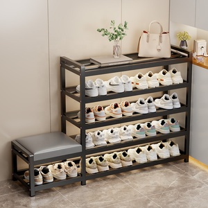 Scarpiera Multi-livello di alta qualità con panca che cambia le scarpe mobili per la casa e il magazzino - Product Image 6
