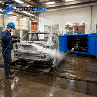 Nettoyeur haute pression ultra-élevée 2000 bars pour l'élimination de la rouille industrielle, le décapage de la peinture et la préparation des surfaces