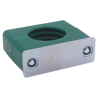 Collier de serrage hydraulique en plastique léger le plus vendu, plaque de soudure DIN 3015 pour tuyau d'eau en PVC, conduit de ventilation de gaz 6mm