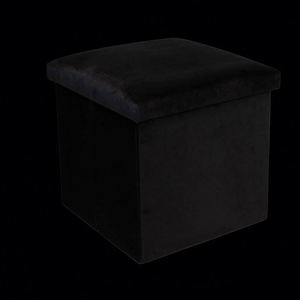 Modern Stool Living Room Furniture <b>Storage</b> Box Fabric Stainless Steel Bamboo Highest Quality Sample Available Stools Counter - Product Image 1