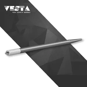 Vesta 2022 High Quality Disposable Microblading Manual Eyebrow Tattoo Pen Microblading Hand Tools For Permanent Makeup Eyebrow