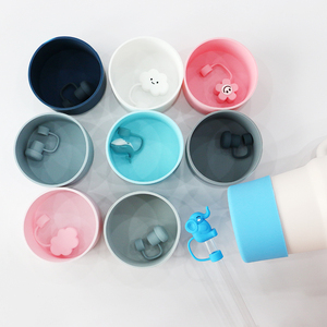 Groothandel effen fles siliconen hoesjes sport vacuüm beker siliconen beschermhoezen siliconen hoesjes voor 20oz -40oz thermos - Product Image 5