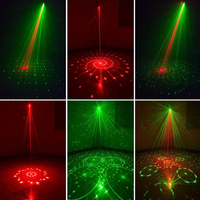 Projecteurs de Scène Mini LED RGB Laser Rechargeables USB en Gros pour DJ / Soirées Disco / Spectacles en Club, Contrôle à Distance et Manuel