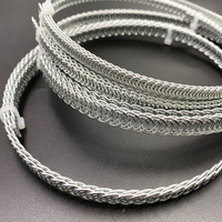 Vente en gros d'os en acier spiralé flexible de haute qualité pour accessoires de corset