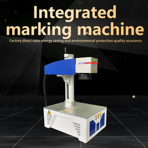 New Custom Mini 20W 30W Case <b>Folding</b> Button 3D Fiber Engraving AI Supported Portable Laser Marking Machine for Metals - Product Image 6