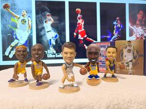 Impresión 3D personalizada jugador de la NBA bobblehead cohetes #13 Harden estatuilla de fútbol escultura deportiva para salpicadero de coche decoración del hogar - Product Image 6