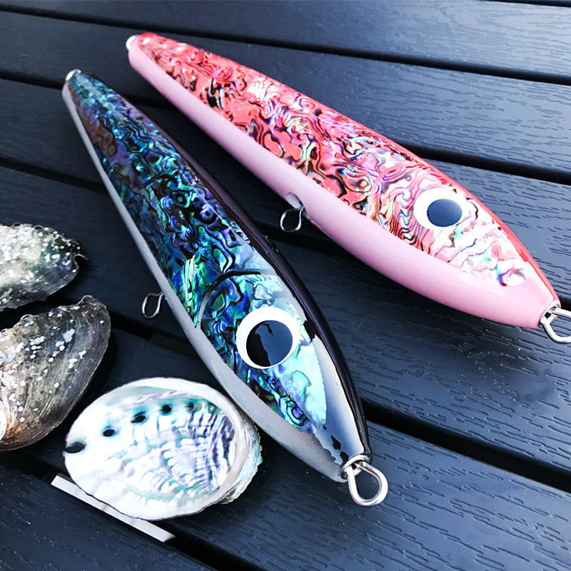 90g 120g 140g Hard Abalone Shell Stick Bait - Saltwater Lures 90g 120g 140g Hard Abalone Shell Stick Bait - Saltwater Lures