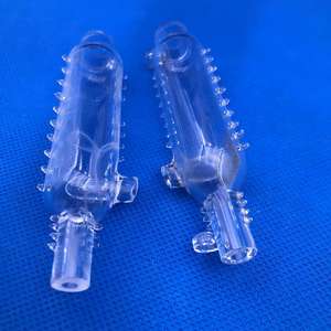 Quartzo personalizado profissional digestão tubo quartzo válvula transparente em forma de tubo bidirecional válvula - Product Image 4