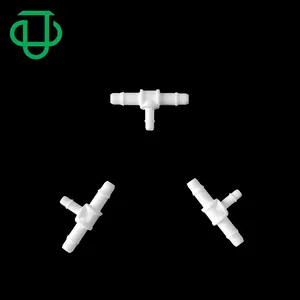 JU-tubo reductor de lengüeta de manguera de plástico de 3mm x 2,4mm x 3mm, reductor de forma de T de 3 vías, conector en T de púas