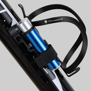 Mini pompe à vélo haute pression 120 PSI, gonfleur portable en alliage d'aluminium, étanche et durable, pour valves Presta/Schrader - Product Image 5