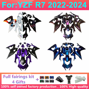 NOUVEAU Kit de carénage complet ABS pour moto compatible Yamaha <span class=keywords><strong>YZF</strong></span> R7 YFZ-R7 2022 2023 2024 2025 22 23 24 25 Kits de carénages de carrosserie Zxmt - Product Image 1