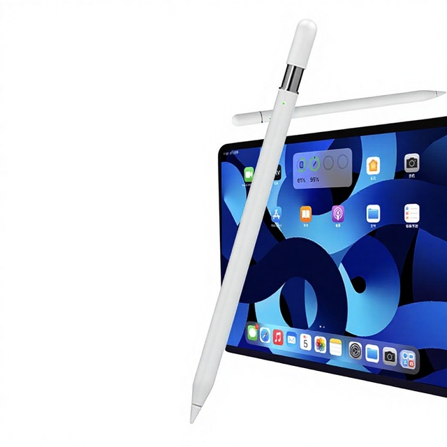 Active Stylus ApplePencil Anti-Touch for 3rd Gen iPad Capacitive Pen with Wireless Magnetic Charging and Type-C Charging