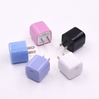 Cargador de Pared para Teléfono con Cable, Tipo C, 20W, Carga Rápida, Mini, Portátil, para Cubos de Hielo Pequeños, Nuevo, en Tendencia, Gran Venta, Enchufe Estadounidense, para iPhone