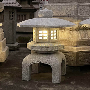 Décoratif de Jardin Japonais Pierre de Granit Naturel Sculpté Grandes Pagodes Lanterne Ornements KODAI <span class=keywords><strong>YUKIMI</strong></span> à Vendre - Product Image 4