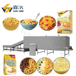 เครื่องอัดรีดข้าวโพดเกล็ดอุปกรณ์สายการผลิต - Product Image 3