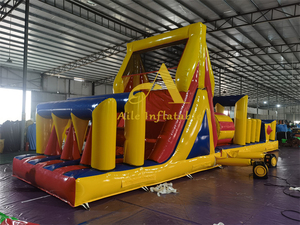 Parcours d'obstacles gonflable <span class=keywords><strong>classique</strong></span> personnalisable pour enfants et adultes pour événements d'équipe et locations de fêtes - Product Image 4