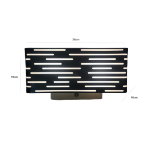 2025 nuevo 110V 12W 24W accesorio LED geométrico Metal acrílico lámpara <span class=keywords><strong>de</strong></span> pared para cabecero <span class=keywords><strong>de</strong></span> Hotel apliques decoración <span class=keywords><strong>de</strong></span> pared para Holiday Inn - Product Image 5