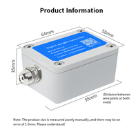Amplificador de sensor de carga de transmisor de peso digital de 9-24V de alta precisión de un solo canal de