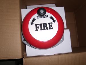 Sonnette d'alarme sonore à Base en plastique étanche 220V DC24V sirène <span class=keywords><strong>6</strong></span> pouces cloche d'alarme incendie en métal - Product Image 5