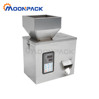 Machine de remplissage de MPGF-100 Moonpack Machine de remplissage de poudre de grain de café à tête unique Machine de remplissage de pesage de particules